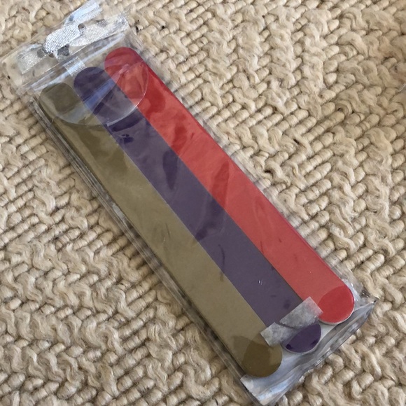 NWT Spring Fling pedicure sets in basket bag ! - Picture 10 of 12